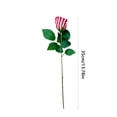 thumbnail image 3 of Miwamany 4th of July Patriotic Artificial Flowers Memorial Bouquet Fake Red Blue Cemetery Flowers for Grave 4th of July Memorial Day Independence Day Veterans Decoration, 3 of 6