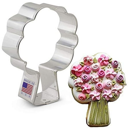 

Ann Clark Apple Tree / Bouquet Cookie Cutter 3.5 Made in USA