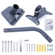 thumbnail image 1 of 360 Degree Adjustable Antenna Wall Mount Pole Mounting Kit Compatible for Starlink Gen 3/V4 Internet Kit Satellite, 1 of 16