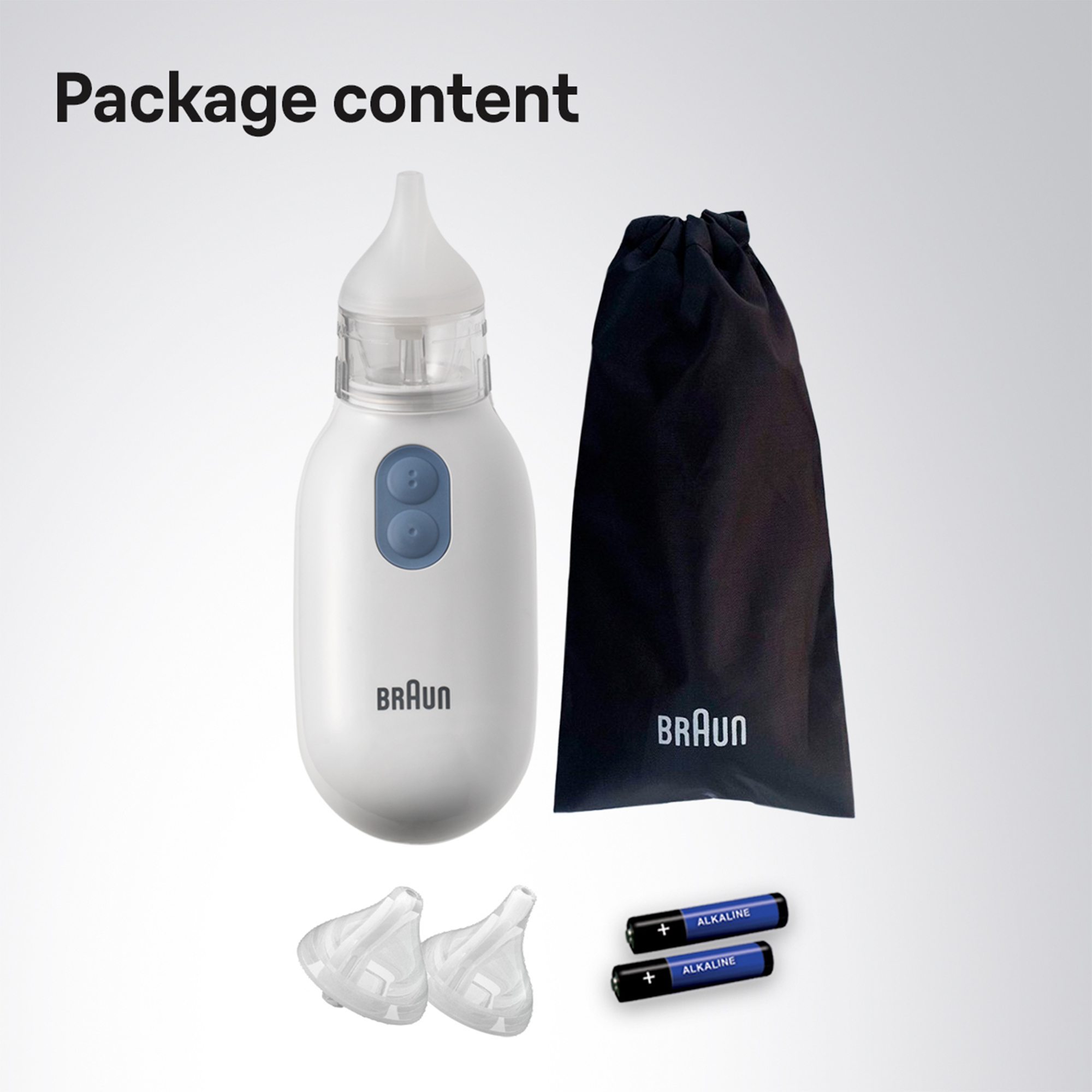 Braun Electric Nasal Aspirator, White photo 8