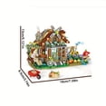 thumbnail image 5 of 1 Set Of Farm Building Blocks With Poultry, Infrastructure, Great Birthday Gift, 5 of 5