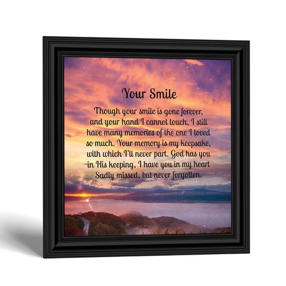 Sympathy Gifts for Loss of Father, Memorial Picture Frame
