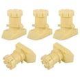 thumbnail image 1 of FESTFENDS 1Jgo Pata Para Gabinete Soporte Para Mueble Con Superficie Lisa En Amarillo Claro, 1 of 6