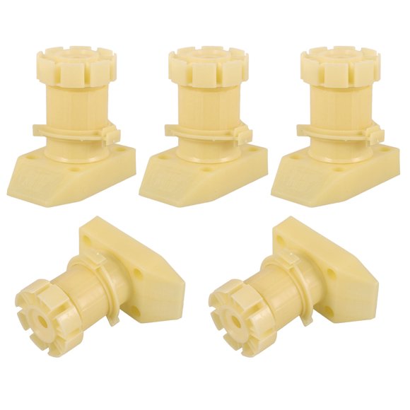 FESTFENDS 1Jgo Pata Para Gabinete Soporte Para Mueble Con Superficie Lisa En Amarillo Claro