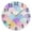 Gold, variant on Pastel Colors Scales Round Wall Clock Battery Operated Silent Non-Ticking Bedroom Office Kitchen Home School Decor 10"(Gold)