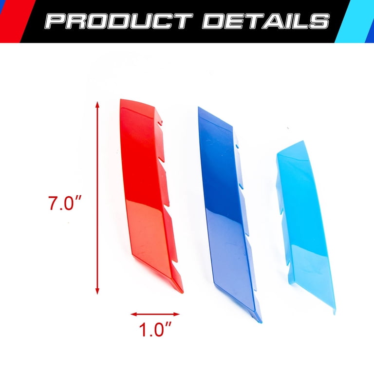 M-color Grlle nsert Trm Strps Ft for BMW F32 F33 F36 4 Seres M