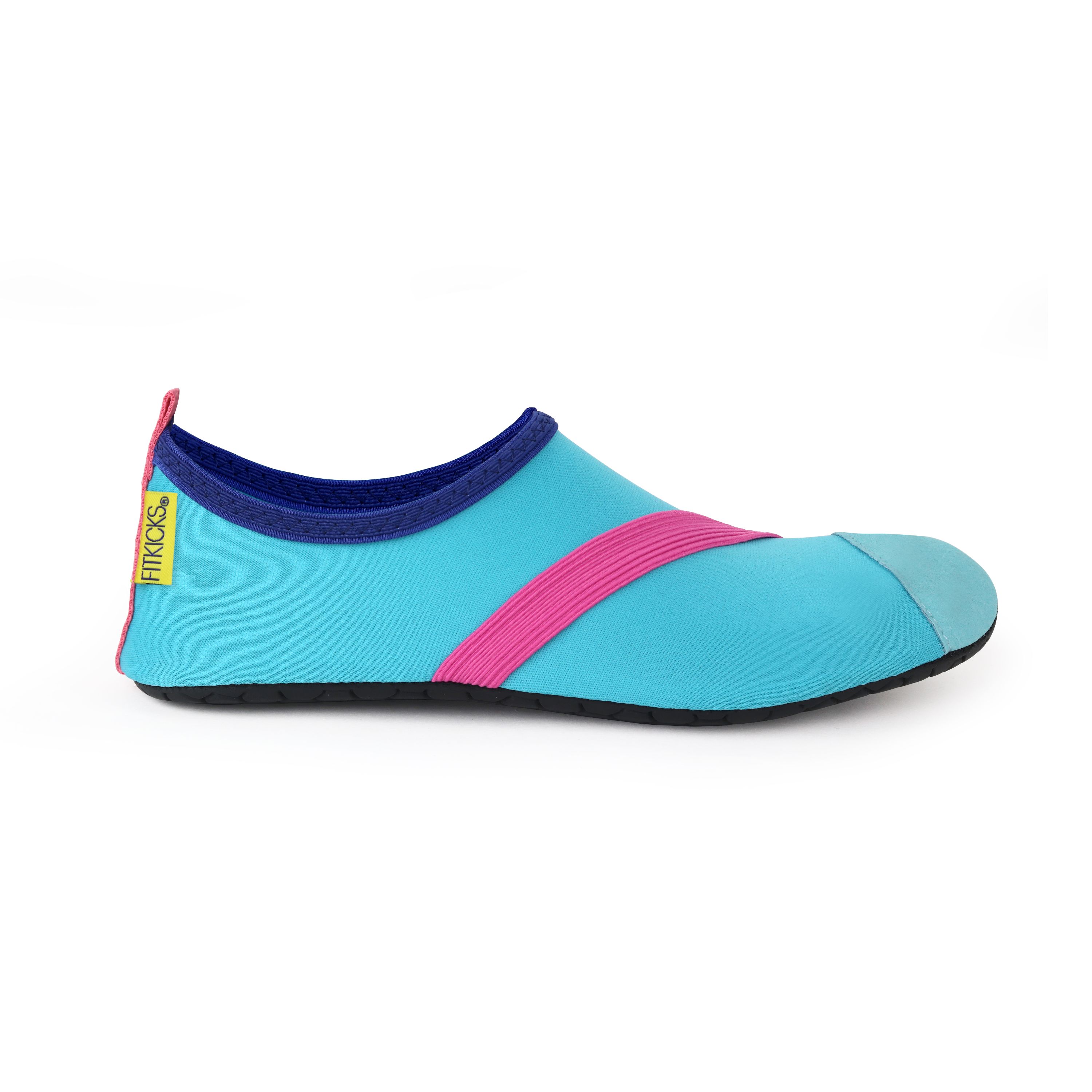 FitKicks Original Womens Foldable Active Lifestyle Minimalist Footwear Barefoot Yoga Sporty Water Shoes