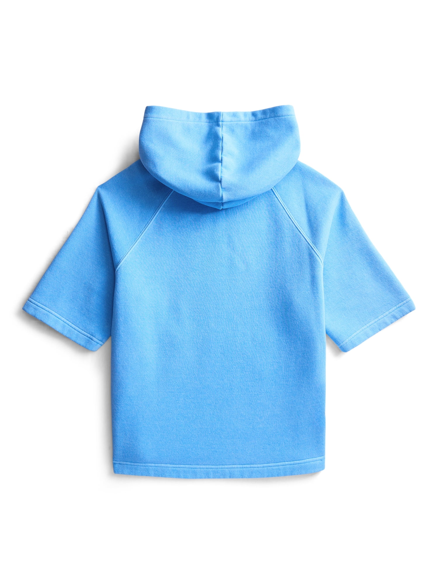Weekend Academy Boys Fleece Hoodie with Short Sleeves, Sizes 4-18