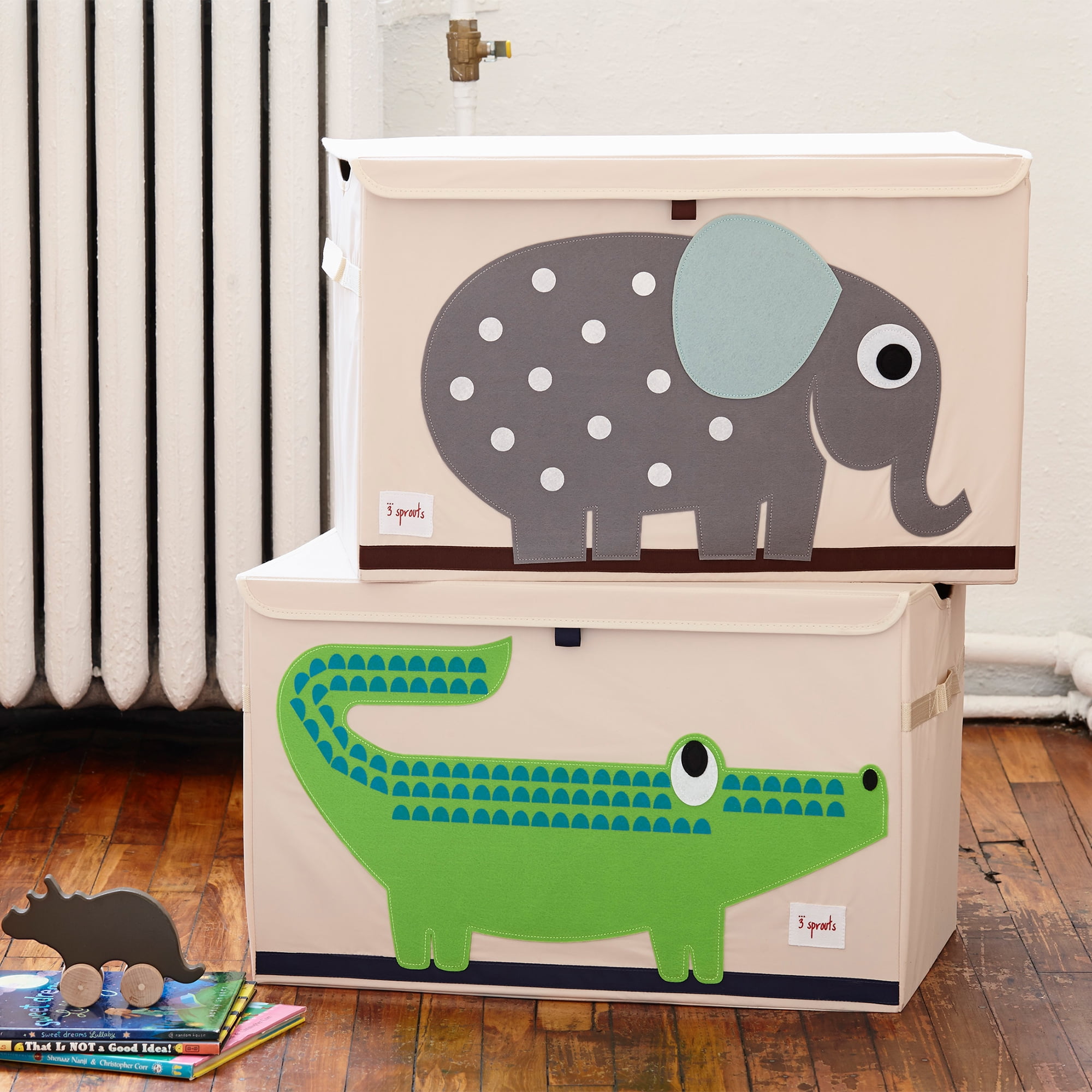 3 Sprouts Toy Chest - Crocodile