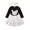Black 12, variant on Mrzhqd Outfits For Toddlers Girls Happy Easter Egg Puffy Skirt Dress Set With Hair Accessories 0 To 24 Months For 0-3 Months