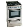 thumbnail image 7 of Avanti ELITE Series 24" Gas Range Oven, in Stainless Steel (DGR24P3S), 7 of 7