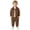Brown, variant on mgoYE Baby Boys Corduroy Fashion Clothes Sets Bear Pattern Long Sleeved Jacket Long Pants Casual 2pcs Clothing Suit(Beige,18-24 Months)