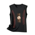 thumbnail image 5 of LSLJS Débardeurs pour Femmes Débardeurs Décontractés à Imprimé pour Femmes Coupe Ajustée Col Rond Sans Manches Chandails à Blocs T-Shirts Hauts Hauts Chemisiers, 5 of 5