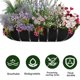 thumbnail image 3 of 3pcs Felt Trough Planter Liners Fabric Window Box Liners Replacement Black Non-woven Hanging Plant Liner, 3 of 5