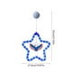 thumbnail image 3 of Decoración de luz LED de la Estrella Patriótica - Iluminación de la marquesina, con tema de bandera roja, azul, adorno navideño colgado para las fiestas del Día de la Independencia, 3 of 6