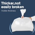 thumbnail image 3 of 50/100PCS Extra White Large Garbage Bags, Thickened Transparent, Disposable Hotel Storage Plastic Bag for Kitchen,trash Dustbin 80x100cm 50PCS 2.5 SILK, 3 of 6