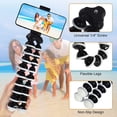 thumbnail image 3 of Trípode universal para teléfono inteligente: Gorillapod con soporte para teléfono, mini trípode flexible portátil, trípode para cámara para iPhone y dispositivo Android, pesa solo 165 g, puede contener 1,2 kg JM, 3 of 5