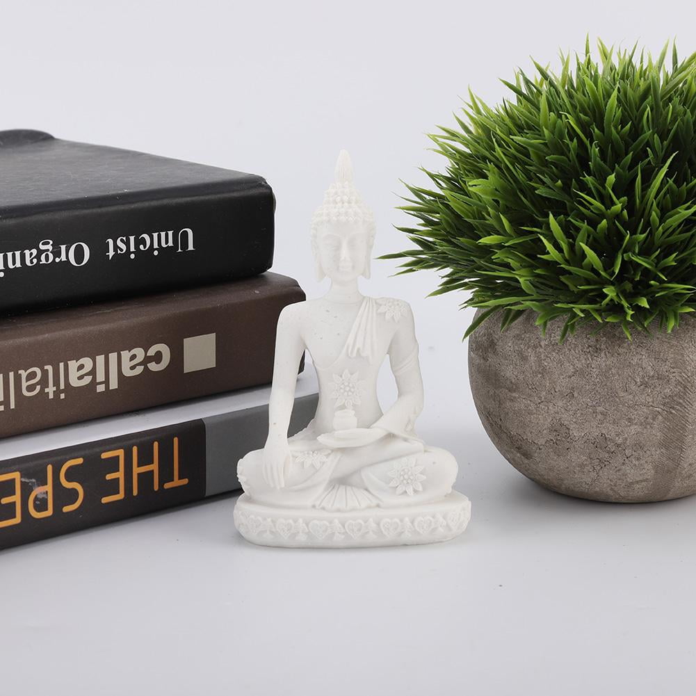 YLSHRF Buddha Decor, Home Ornament,Meditating Seated Buddha Statue