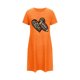 thumbnail image 4 of Camisón corto de mujer, vestido de largo medio con estampado de moda, camisón corto extragrande de mujer, camisón de manga corta con estampado de pecho a la moda, camisón de mujer, 4 of 6