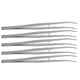 thumbnail image 1 of Pinzas Curvas, Pinzas De Posicionamiento De Acero Inoxidable, Accesorios Para Máquinas De Coser, 5 Uds., 1 of 5