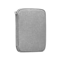 thumbnail image 1 of Billuyoard Bolsa de correa para reloj, bolsa de almacenamiento, monedero con Cable, accesorios de oficina a prueba de golpes, tira estabilizadora, Almacenamiento y organización del hogar Gris claro, 1 of 6