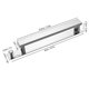 thumbnail image 2 of Towel holder without drilling, bathroom towel holder, self-adhesive guest towel holder, wall towel holder with 2 towel hooks for bathroom and kitchen, 2 of 5