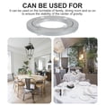 thumbnail image 2 of Shisuyan Tabletop Rotating Serving Tray Aluminium Alloy Clear Look For Dining Rooms 1Set, 2 of 8
