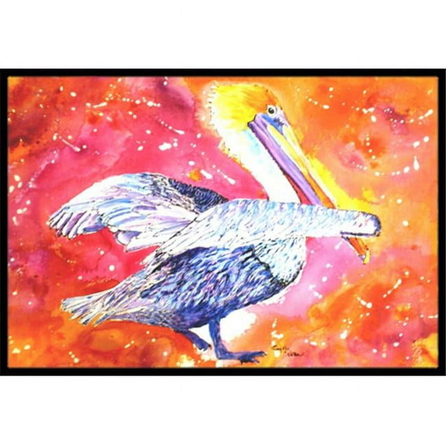 Carolines Treasures 8360-JMAT Paillasson Intérieur Ou Extérieur 36 x 24 Po. Pelican