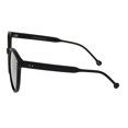 thumbnail image 3 of Womens Color Mirror Lens Oversize Round Butterfly Chic Sunglasses Matte Black Silver Mirror, 3 of 4