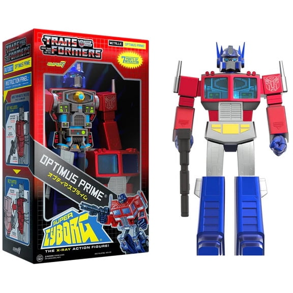 Transformers - Super Cyborg - Optimus Prime (Metallic)