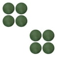 thumbnail image 2 of VONKY 4pièces Résistant aux Taches Tapis Ronds pour Manger Coloré et Facile d'Entretien Table Polyvalente Vert Noirâtre 2Set, 2 of 6
