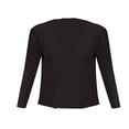 thumbnail image 2 of frariair Women's Fashion Knitted Top Layer With Short Length And Soft Material Perfect For Cooler Seasons And Office Ready Looks Black, 2 of 5