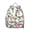 White-18, variant on Mandala Inspired Paisley Students Backpack - Artistic Exotic Boho Vintage Retro Ethnic Floral Pattern, Comfortable Adjustable Straps for Developing Students