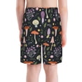 thumbnail image 3 of Cauagu Mushrooms Print Swim Trunks for Men,Youth Boys Swim Shorts Compression Liner Beach Shorts Boys' Swimming Shorts 7-20 Years Bathing Suit-Medium, 3 of 7