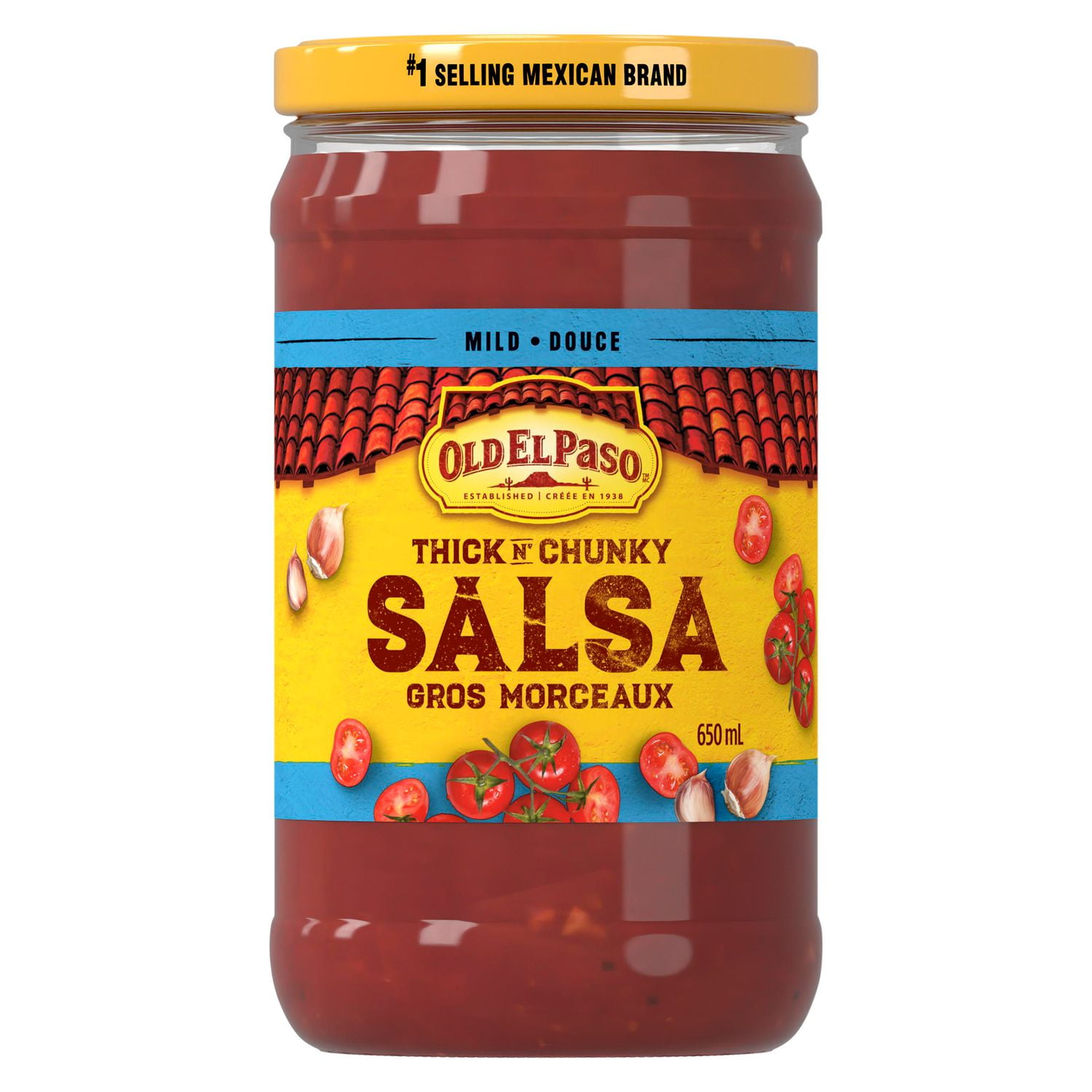 Old El Paso Salsa Douce Gros Morceaux, 650 ml