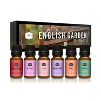 P&J Fragrance Oil | English Garden Set of 6 - Scented Oil for Soap Making, Diffusers, Candle Making, Lotions, Haircare, Slime, and Home Fragrance