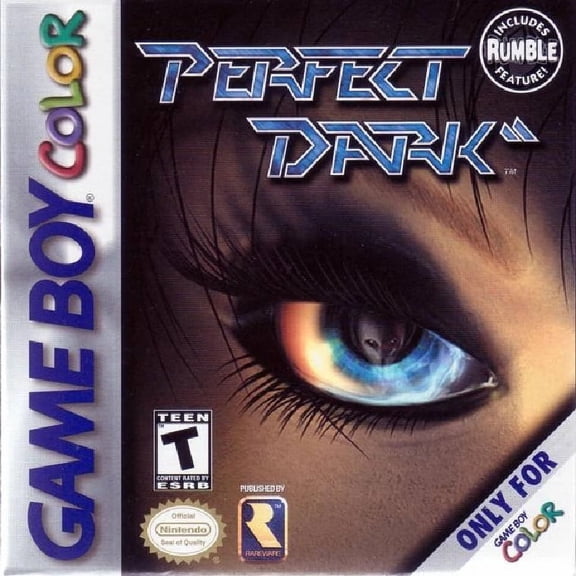 Restored Perfect Dark (Nintendo GameBoy Color, 2000) Shooter Game (Refurbished)