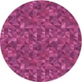 thumbnail image 1 of Ahgly Company Tapis d'Intérieur Lavables en Machine, Ronds, Rose Fluo Transitionnel, Ronds de 3', 1 of 7