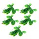 thumbnail image 2 of Señuelos de pesca de rana 5pcs 3D Frog 6cm 5g Verde Sunnimix, 2 of 8