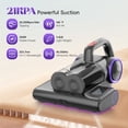 thumbnail image 2 of WHALLULTRA Mattress Vacuum Cleaner, Handheld Vacuum with UV-C Light & HEPA Filter for Bed, Sofa, Couch and Crib, 2 of 9