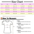 thumbnail image 3 of TSADFHJI Chandails en Molleton pour Femmes Col en V Mode Décontractée Imprimé Ruban Promotionnel International Manches Courtes Col Rond T-Shirt Haut L Blanc, 3 of 5