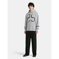 thumbnail image 2 of No Boundaries Men's & Big Men's Varsity Hoodie,Sizes XS-5XL, 2 of 5