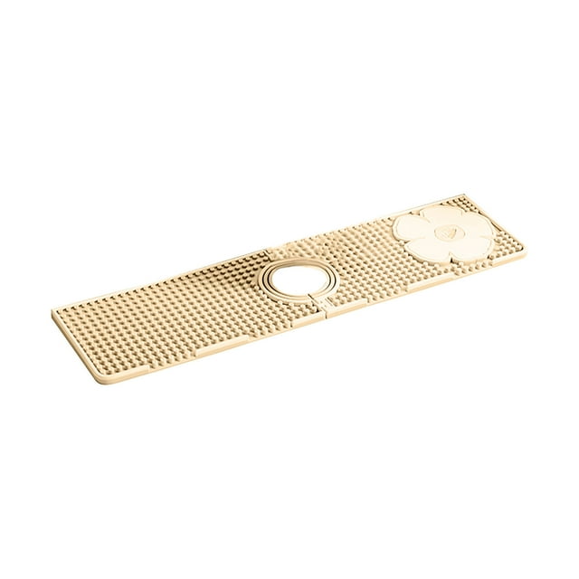Robinet d'Évier de Salle de Bain, Robinet d'Évier de Cuisine Coussin de Séchage Coussin de Protection pour Évier de Cuisine et Salle de Bain 10X38Cm Robinets d'Évier de Cuisine