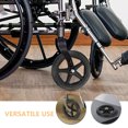 thumbnail image 3 of GAXIRE Wheelchair Front Small Wheel Replacement Rubber Tire Easy Installation for Comfortable Ride, 3 of 8