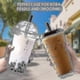 thumbnail image 4 of 100pcs Disposable Plastic Drinking Straws Black Boba Bubble Tea Straw Tubes, 4 of 4