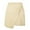 Beige, variant on Sngxgn Solid Stretchy Cotton High Waist A-line Flared Casual Skater Mini Skirt(Black,M)