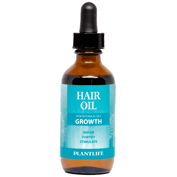 Plantlife Growth Hair Oil - Scalp & Hair Strengthening Oil for All Hair Types - Crafted to Nourish Your Hair From Root to the Tip Ounce