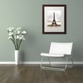 thumbnail image 3 of Trademark Fine Art "The Eiffel Tower" Canvas Art by Philippe Hugonnard, White Matte, Wood Frame, 3 of 4