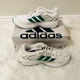 thumbnail image 2 of Adi-das Sportwear Men's Spiritain 2000 Shoes Core White Grey Green Size M8.5W9.5, 2 of 6