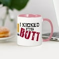 thumbnail image 4 of CafePress - I Kicked It's BUTT! - 11 oz Ceramic Mug - Novelty Coffee Tea Cup, 4 of 6
